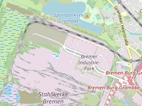Caravanhändler auf Karte