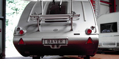 Wohnwagenhändler - Verkauf Zelte - Deutschland - T@B mit Fahrradträger - L.Bayer Inh. Franz Bayer