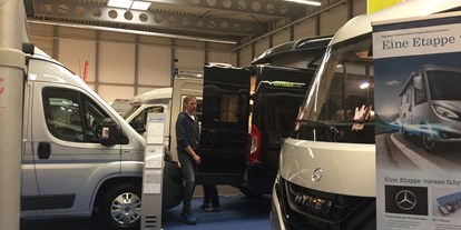 Caravan dealer - Markenvertretung: Hymer - Germany - Messe "Reisen & Caravan" Erfurt 2018 - Lippert Reisemobile GmbH