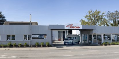 Wohnwagenhändler - Markenvertretung: Frankia - Reisemobile Euch e.K. - Verkaufsbüro, Chassis-Werkstatt und Zubehör-Shop - Reisemobile Euch e.K.