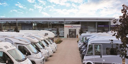 Caravan dealer - Markenvertretung: Weinsberg - Germany - Blick auf Gebäude - Südsee-Caravans, G. und P. Thiele OHG
