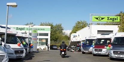 Wohnwagenhändler - Vermietung Reisemobil - Deutschland - Beschreibungstext für das Bild - Engel Caravaning Frankfurt GmbH & Co.KG