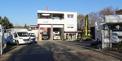 Wohnwagenhändler - Reparatur Reisemobil - Region Schwaben - Reisemobile S.Fischer