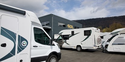 Wohnwagenhändler - Verkauf Reisemobil Aufbautyp: Kleinbus - Schweiz - GDL Camper Sàrl