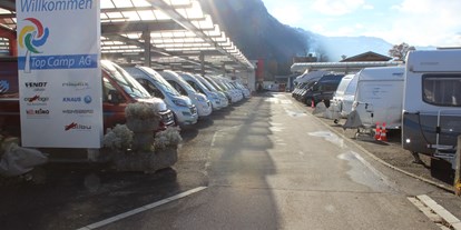 Caravan dealer - Verkauf Zelte - Switzerland - Top Camp AG