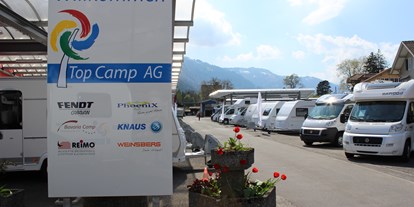 Wohnwagenhändler - Markenvertretung: Carthago - Schweiz - Top Camp AG