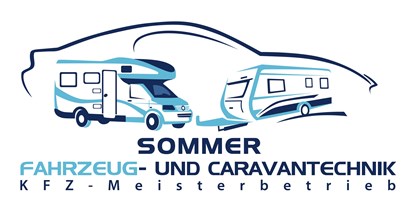 Wohnwagenhändler - Verkauf Zelte - Logo der Firma Sommer Fahrzeug- und Caravantechnik - Sommer Fahrzeug- und Caravantechnik