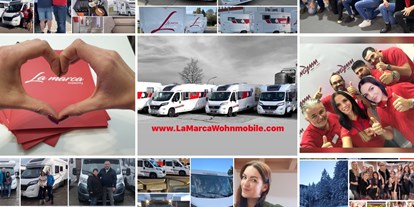 Wohnwagenhändler - Vermietung Reisemobil - La Marca 3x in Landsberg auf fast 25000qm - La Marca mobility GmbH