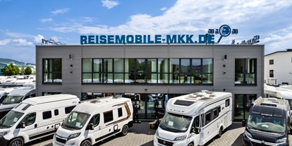 Wohnwagenhändler - Vermietung Wohnwagen - Hessen - Hauptgebäude und Empfang - Reisemobile MKK