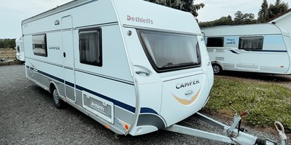Wohnwagenhändler - Nasszelle - Caravan-Center Jens Patzer  Dethleffs Camper 520 V       
