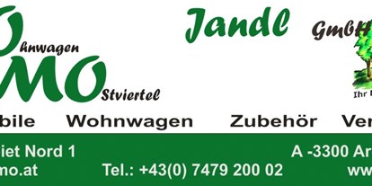 Wohnwagenhändler - am Wochenende erreichbar - Österreich - Beschreibungstext für das Bild - WOMO Jandl GmbH