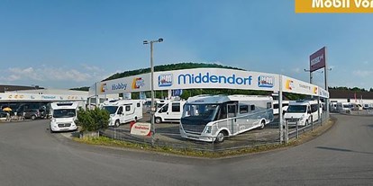 Caravan dealer - Overath - Homepage http://www.hm-middendorf.de - Mobile Freizeit Middendorf GmbH
