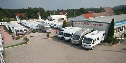 Wohnwagenhändler - Verkauf Zelte - Bildquelle: www.elbe-caravan.de - Elbe Caravan GmbH