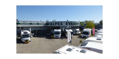 Caravan dealer - Verkauf Wohnwagen - France - Quelle: http://alpesevasion.com/ - Alpes Evasion
