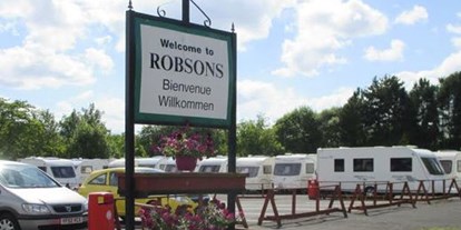 Wohnwagenhändler - Gasprüfung - Großbritannien - Homepage http://www.robsonsofwolsingham.co.uk/ - Robsons of Wolsingham