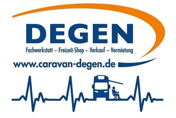 Caravan Messe: Firmenlogo Degen Caravan KG Ihr Traumurlaub auf Rädern - Hausmesse 13.-14.04.2024