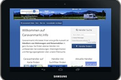 Caravanhändler bewerten und Samsung Tablet gewinnen - Caravanmarkt.Info