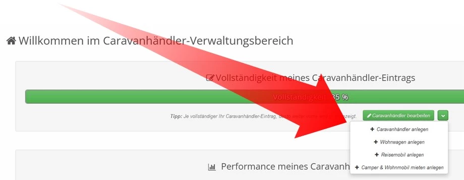 Registrazione di annunci e offerte di affitto