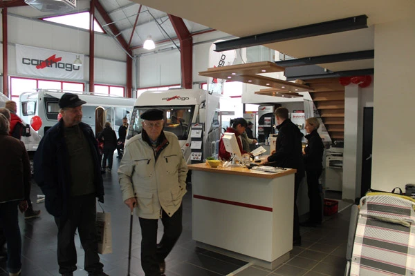 In-house exhibition 2015 Wilhelmsen Caravaning