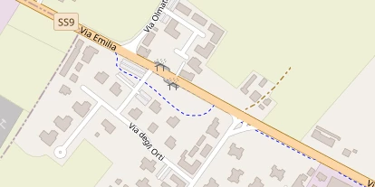 Caravanhändler auf Satellitenbild