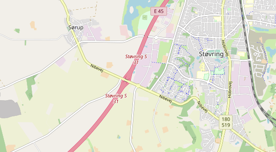 Caravan dealer on map