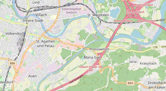 Caravan dealer on map