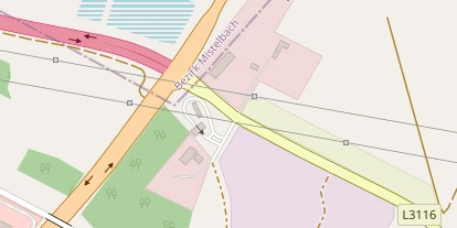 Caravanhändler auf Satellitenbild