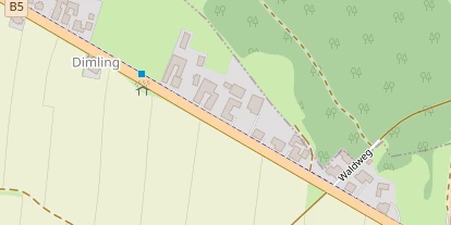 Caravanhändler auf Satellitenbild