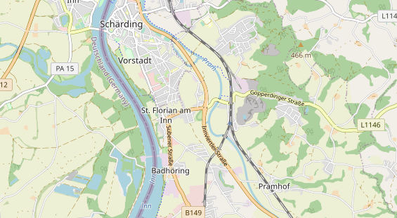 Caravan dealer on map