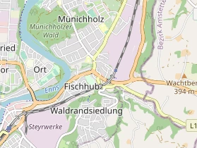 Caravan dealer on map