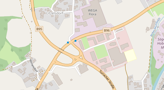 Caravan dealer auf Karte