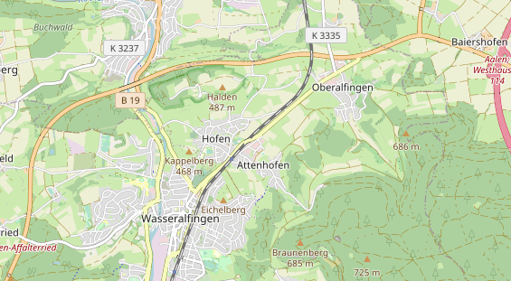 Caravanhändler auf Karte