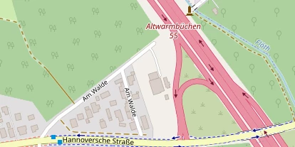 Caravanhändler auf Satellitenbild