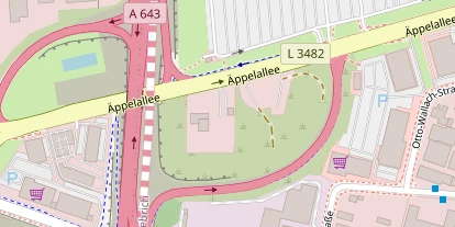 Caravanhändler auf Satellitenbild