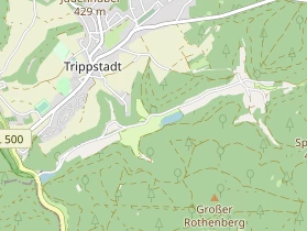 Caravanhändler auf Karte