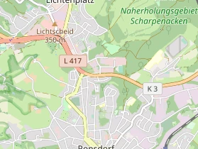 Caravanhändler auf Karte