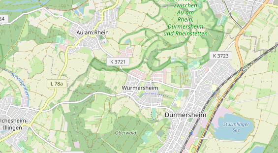 Caravanhändler auf Karte