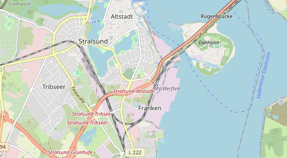 Caravanhändler auf Karte