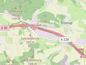 Caravan dealer on map