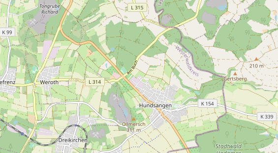 Caravan dealer on map