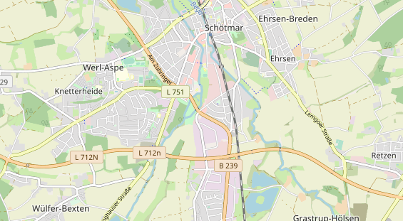 Caravan dealer on map