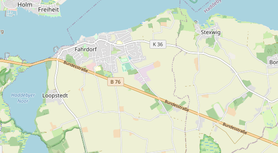 Caravanhändler auf Karte