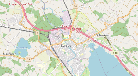 Caravan dealer on map