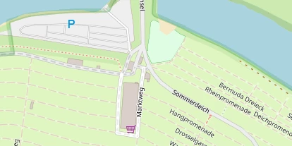 Caravanhändler auf Satellitenbild