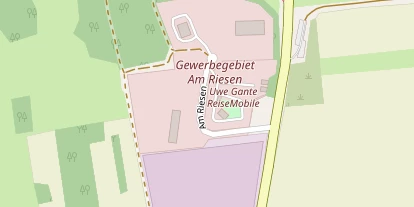 Caravanhändler auf Satellitenbild