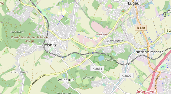 Caravan dealer on map