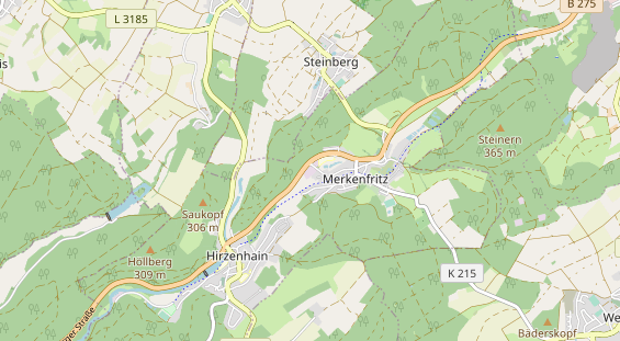 Caravanhändler auf Karte