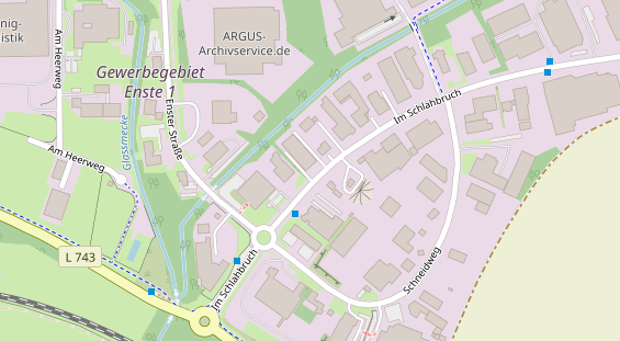 Concessionario di caravan auf Karte