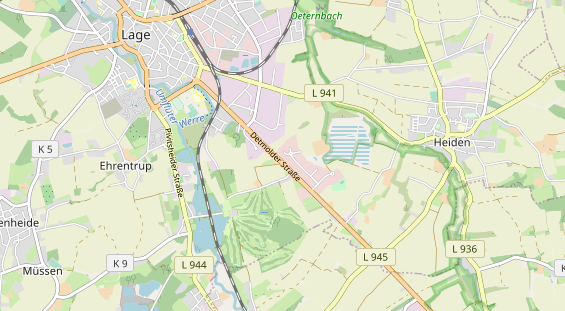 Caravan dealer on map