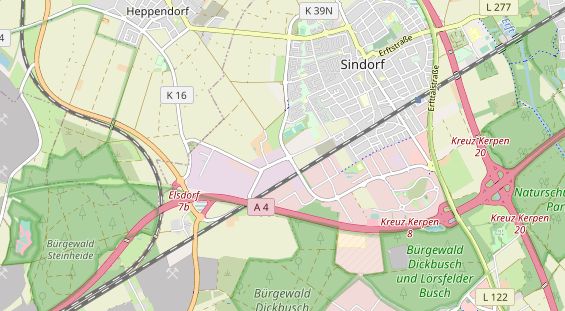 Caravanhändler auf Karte